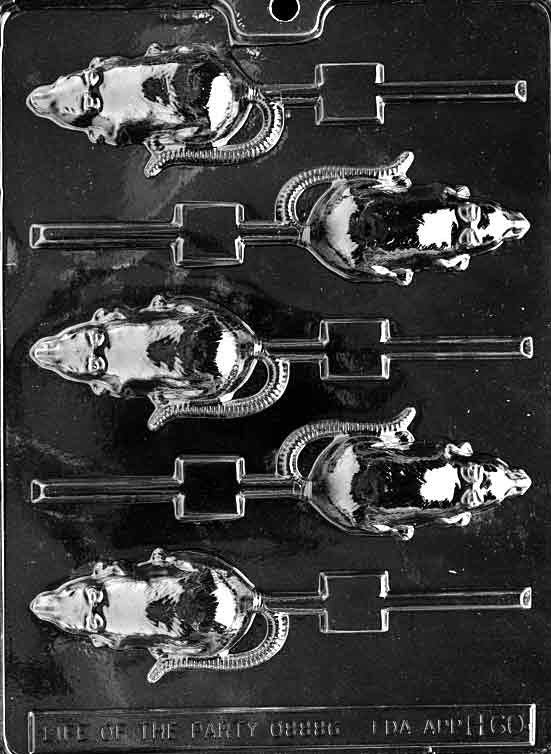 RAT LOLLY Halloween Sucker Chocolate Candy Mold