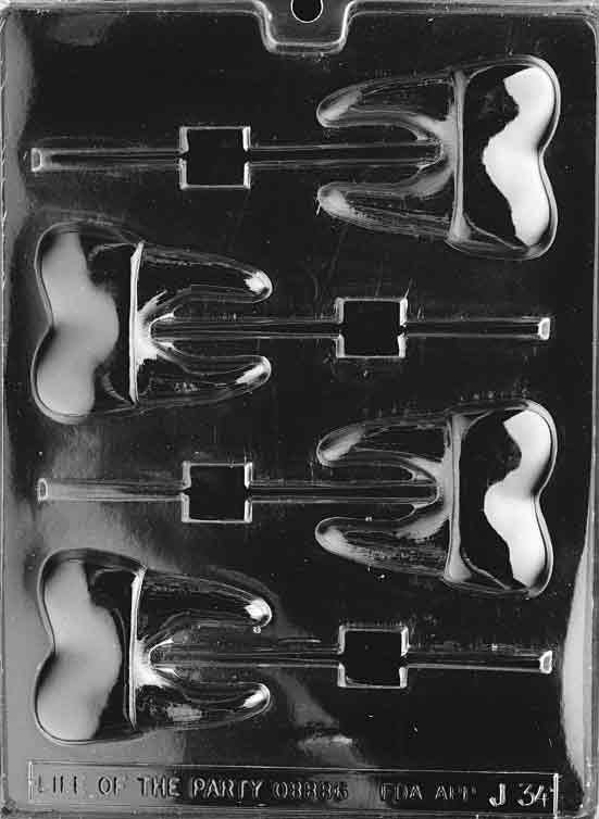 TOOTH LOLLY Sucker Chocolate Candy Mold