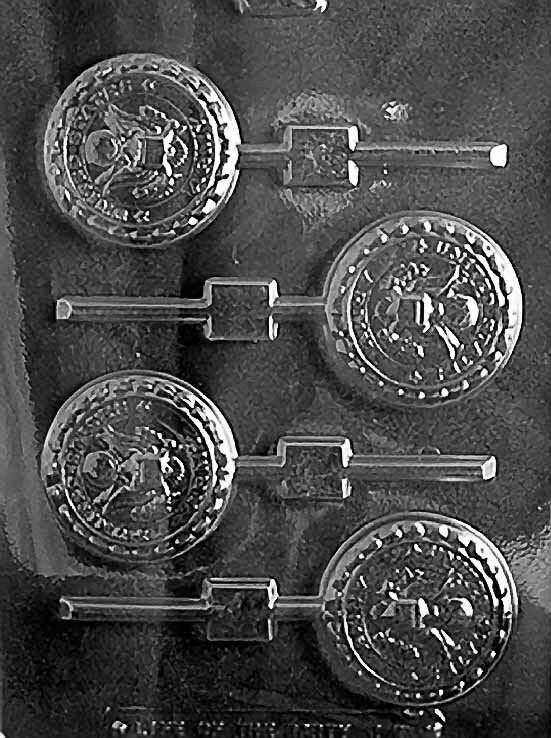 ARMY POP Lolly Sucker Chocolate Candy Mold Craft Supply