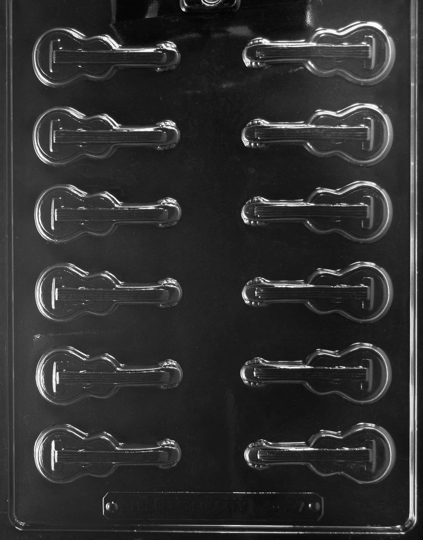 GUITAR PIECES Chocolate Candy Mold