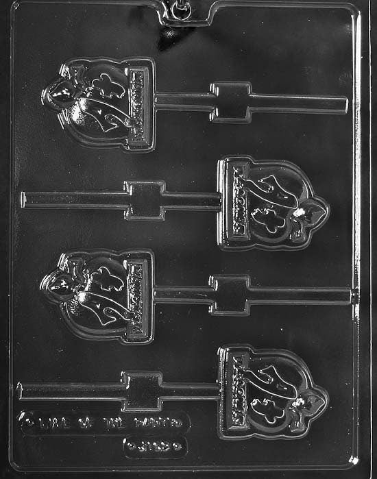 TEACHER A+ On APPLE LOLLY Sucker Chocolate Candy Mold