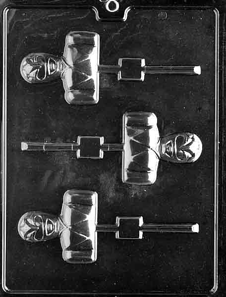 COMBAT RANGER MAN Sucker Chocolate Candy Mold