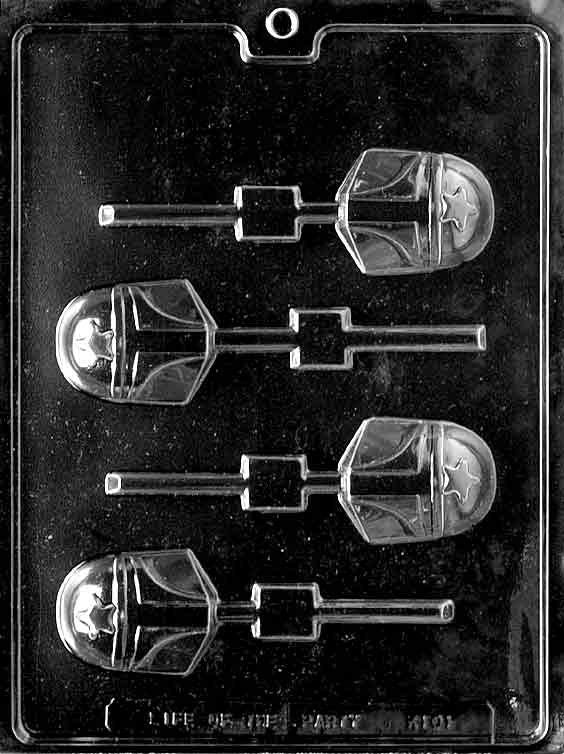 STAR FIGHTER LOLLY Sucker Chocolate Candy Mold