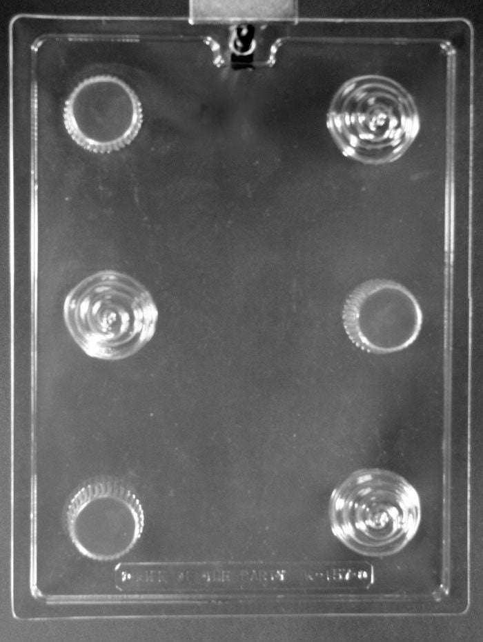 SMALL 3-D CUPCAKE Chocolate Candy Mold