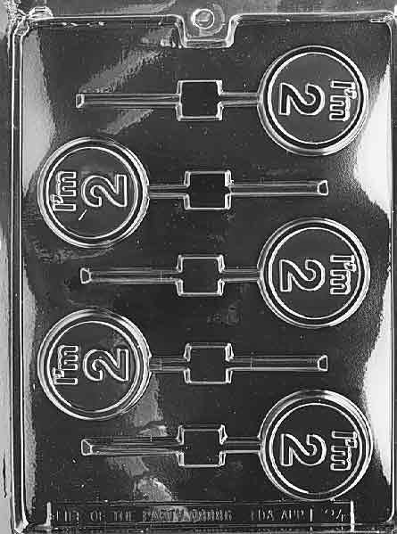 I'M 2 LOLLY Sucker Chocolate Candy Mold