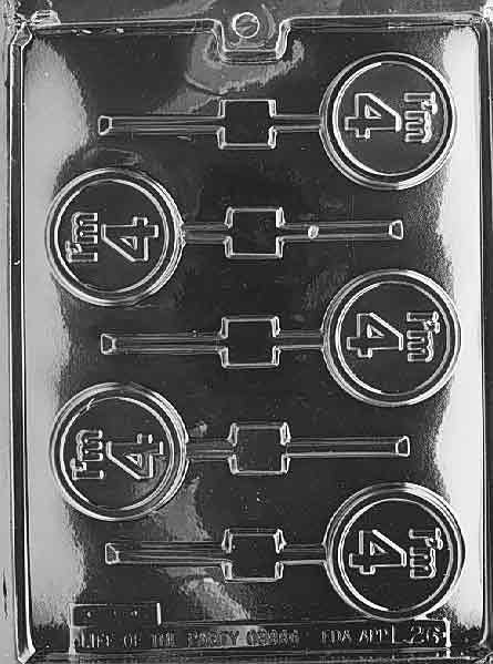 I'M 4 LOLLY Sucker Chocolate Candy Mold