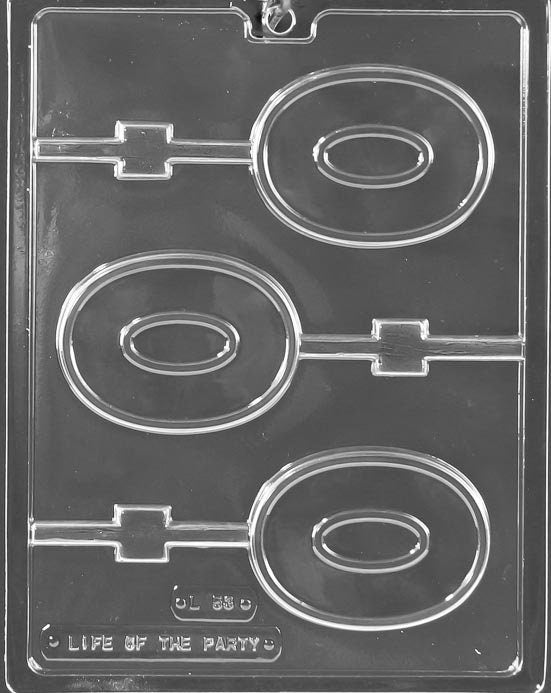 NUMBER 0 SUCKER Chocolate Candy Mold