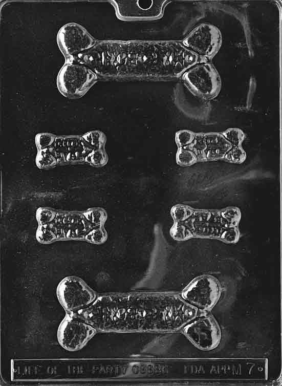 PEOPLE BONES Chocolate Candy Mold Craft Supply