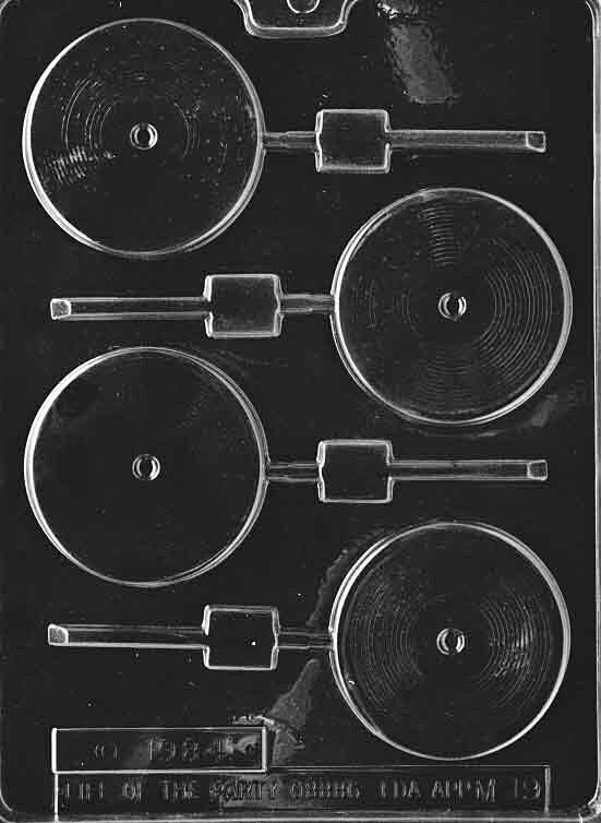 VINYL RECORD LP Lolly Sucker Chocolate Candy Mold