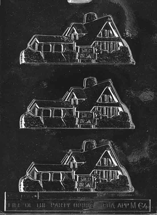 FOR SALE HOUSE Chocolate Candy Mold Craft Supply