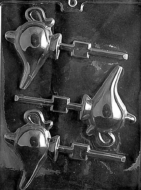 MAGICAL LAMP (ALADDIN) Lolly Sucker Chocolate Candy Mold