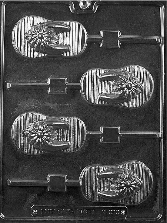 FLIP FLOP LOLLY Sucker Chocolate Candy Mold