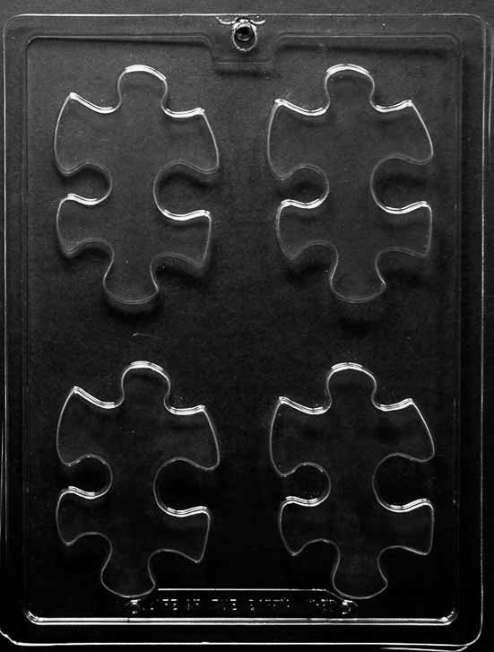 PUZZLE PIECE Chocolate Candy Mold