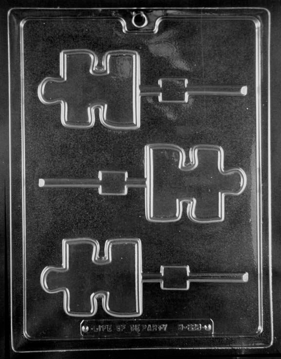 AUTISM AWARENESS PUZZLE Chocolate Candy Mold