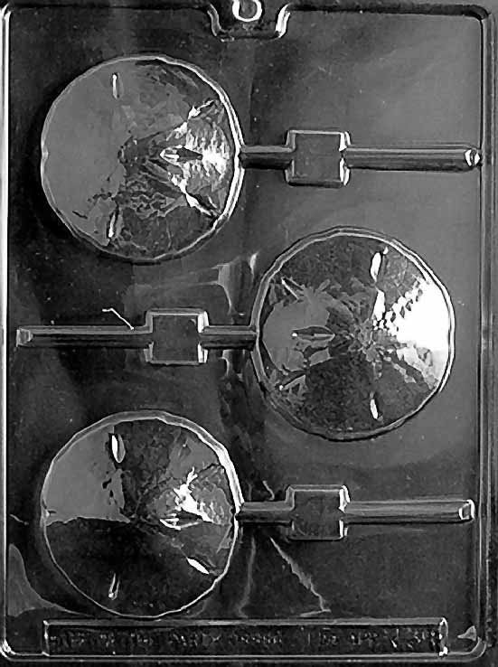 SAND DOLLAR LOLLY Sucker Chocolate Candy Mold