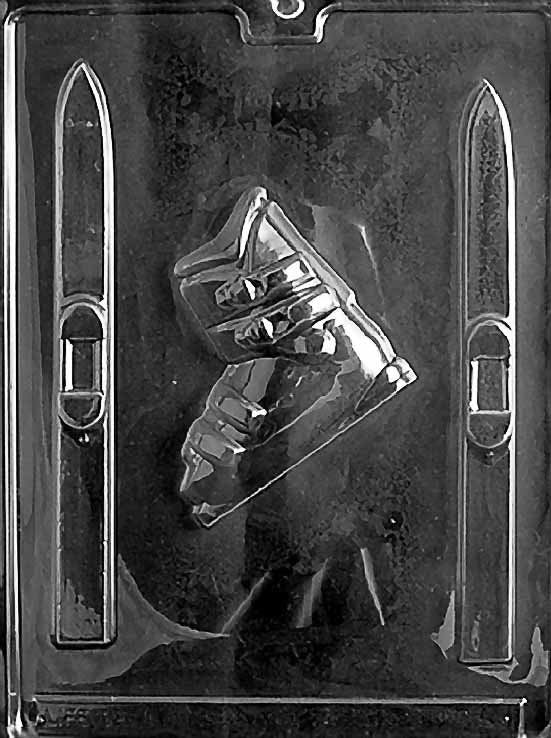 SKIS & BOOTS SKIING Chocolate Candy Mold