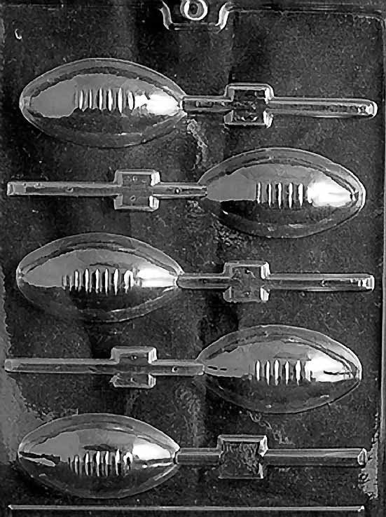 FOOTBALL LOLLY Sucker Chocolate Candy Mold