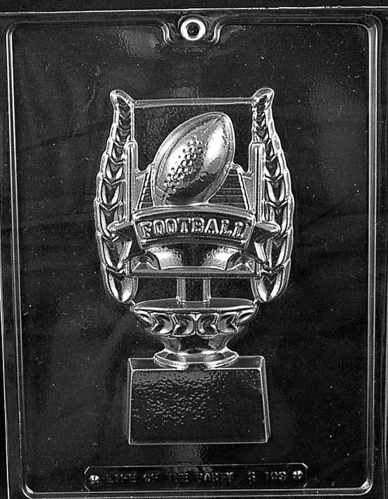 FOOTBALL TROPHY Chocolate Candy Mold