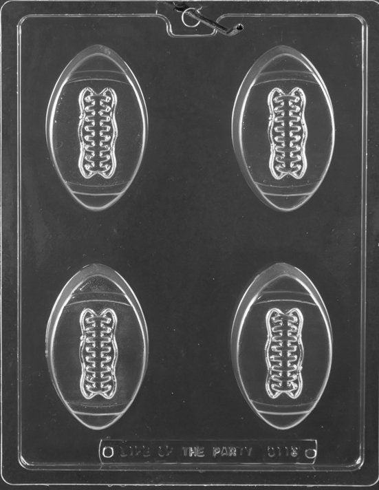 FOOTBALL COOKIE Chocolate Candy Mold