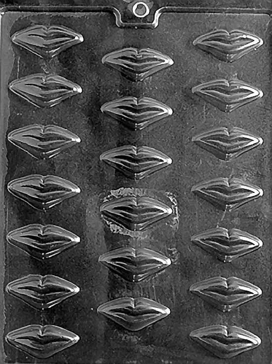 BITE SIZE LIPS Valentines Chocolate Candy Mold Craft Supply
