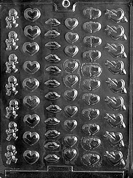 TINY VALENTINE Valentines Chocolate Candy Mold