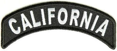 CALIFORNIA STATE Rocker Biker Motorcycle Embroidered Patch