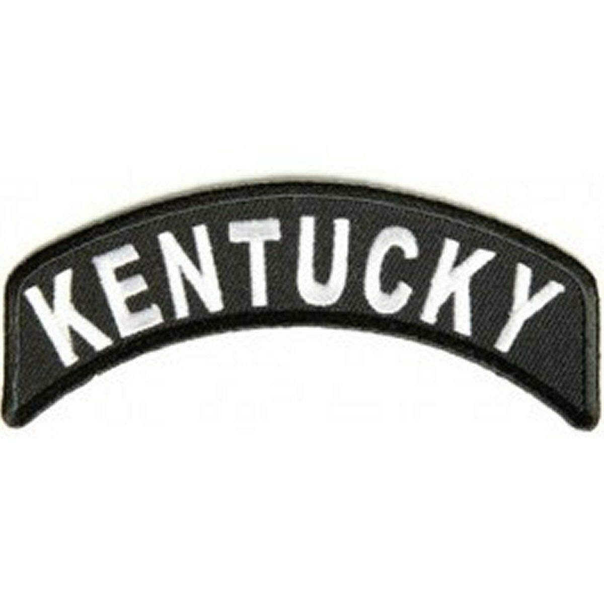 KENTUCKY STATE Rocker Biker Motorcycle Embroidered Patch