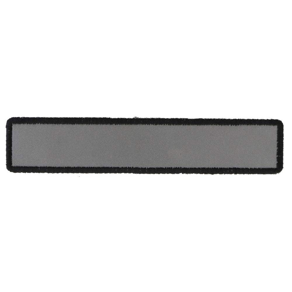 SMALL REFLECTIVE STRIP Biker Motorcycle Embroidered Patch