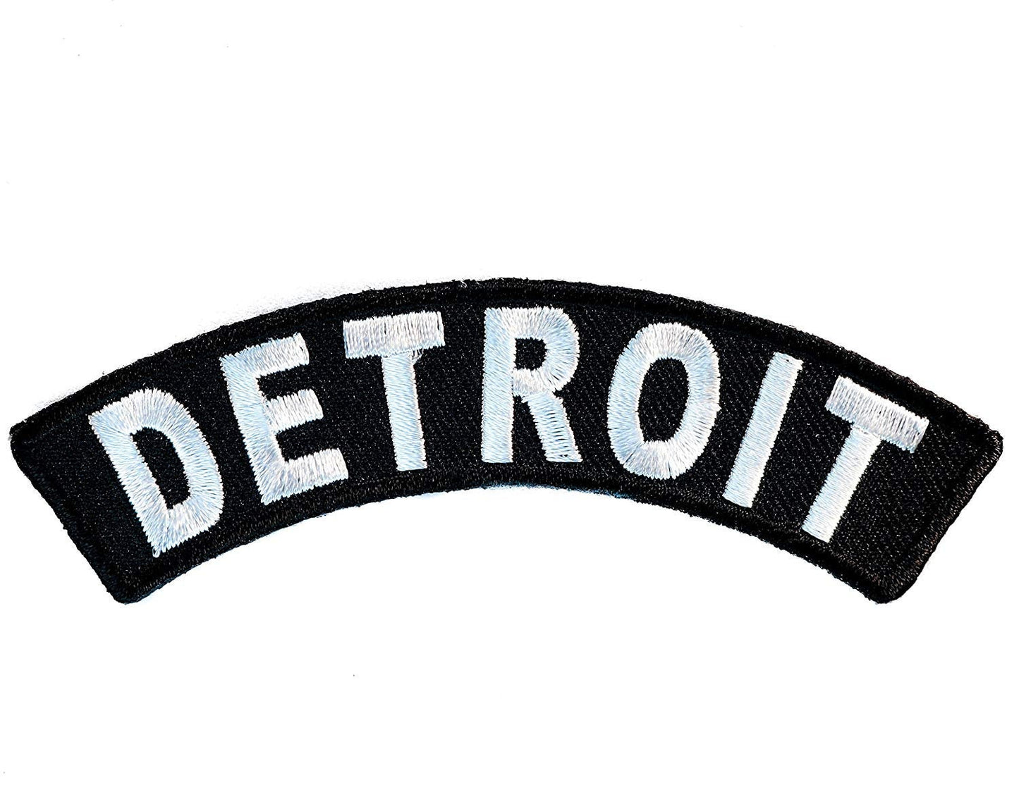 DETROIT Rocker Biker Motorcycle Embroidered Patch