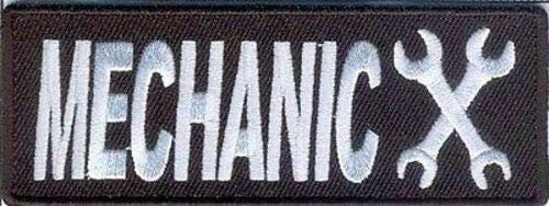 MECHANIC Biker Motorcycle Embroidered Patch
