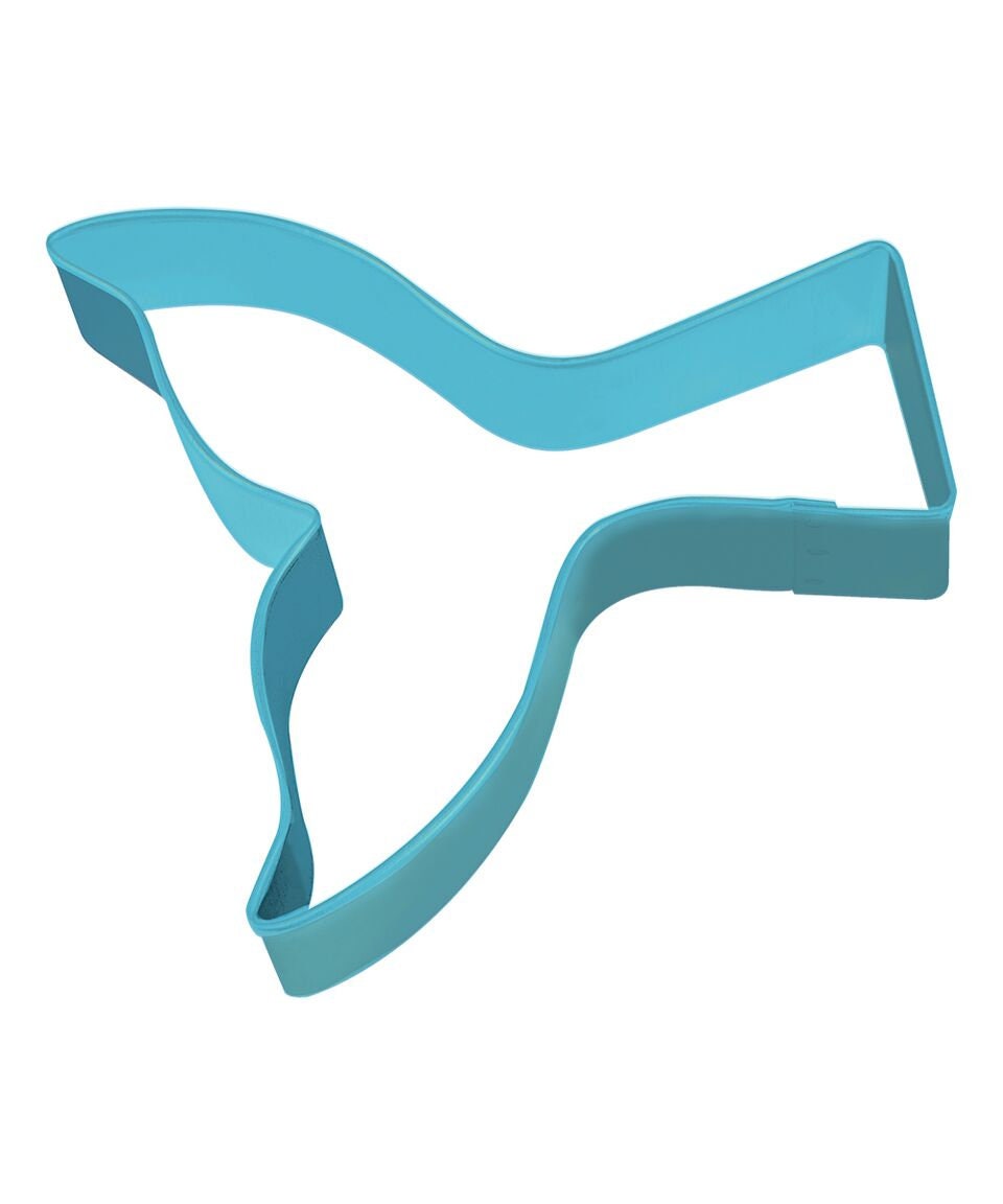 MERMAID TAIL Cookie Cutter Metal Poly-Resin Coated 3.5 Inches - Swimming Fin Sea Ocean Stencil Fondant