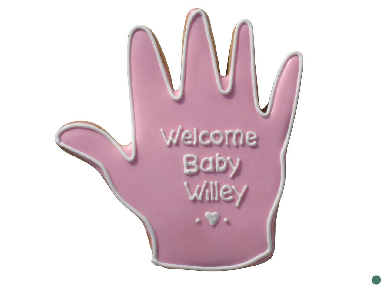 RIGHT HAND Cookie Cutter Metal 4 Inches - Stencil Fondant