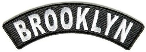 BROOKLYN Rocker Biker Motorcycle Embroidered Patch