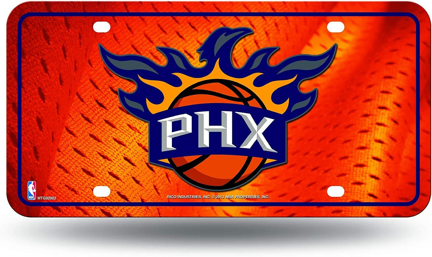 PHOENIX SUNS Metal License Plate NBA Basketball Craft Supply