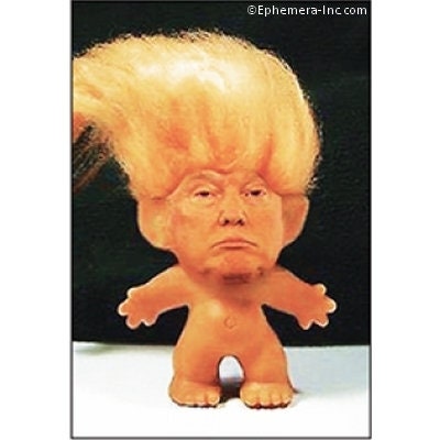 Trump The Troll Funny Donald Trump Funny RECTANGLE MAGNET