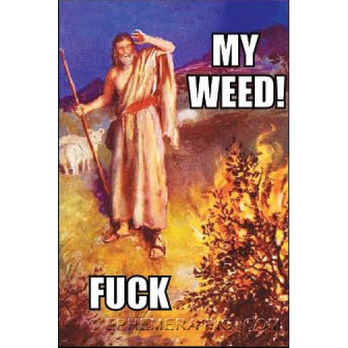 My weed! FUCK Funny RECTANGLE MAGNET Craft Supply