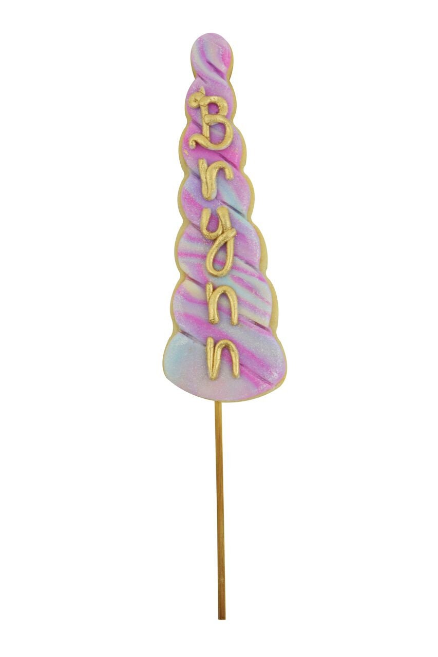 UNICORN HORN Cookie Cutter Metal 4.5 Inches - Mystical Fantasy Castle Stencil Fondant