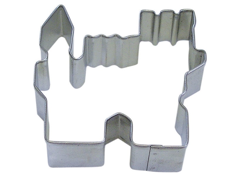 CASTLE Cookie Cutter Metal 3 Inches - Fairy Tale, Dragon, Knight Stencil Fondant Craft Supply