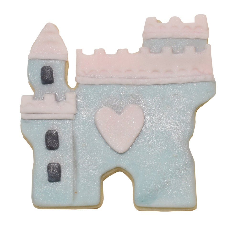 CASTLE Cookie Cutter Metal 3 Inches - Fairy Tale, Dragon, Knight Stencil Fondant Craft Supply