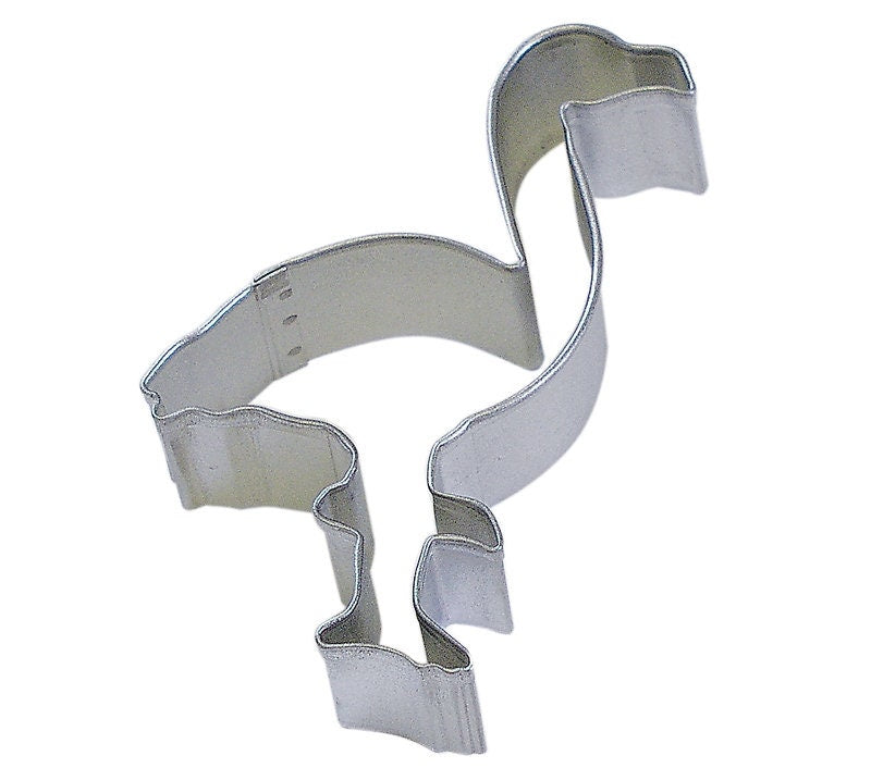 FLAMINGO Cookie Cutter Metal 4 Inches - Animal Pink Bird Zoo Stencil Fondant Craft Supply