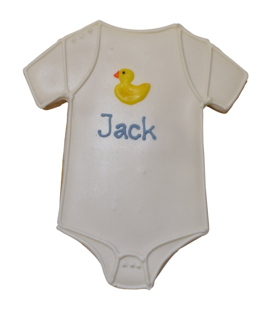 BABY BODY SUIT  Cookie Cutter Metal 3.5 Inches - Clothes Body Suit Pajamas Infant Stencil Fondant