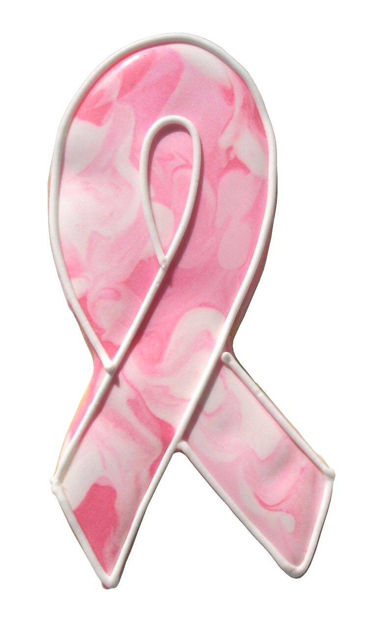 AWARENESS RIBBON Cookie Cutter Metal 3.75 Inches - Stencil Fondant Month Cancer Craft Supply