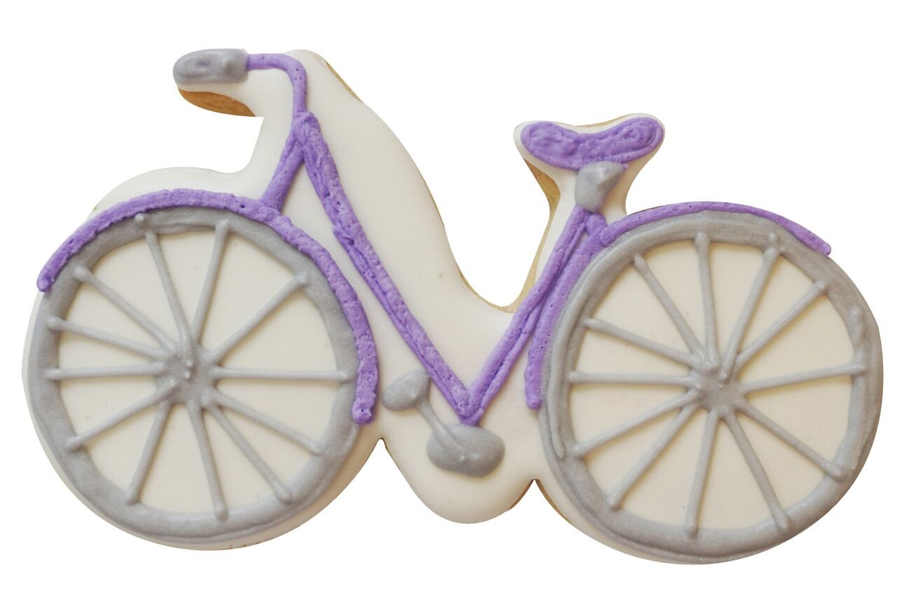 BICYCLE Cookie Cutter Metal 5.5 Inches - Stencil Fondant Bike Exercise