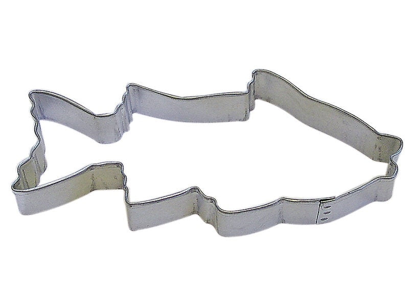FISH Cookie Cutter Metal 5 Inches - Stencil Fondant Fishing Water Nemo Goldfish Craft Supply