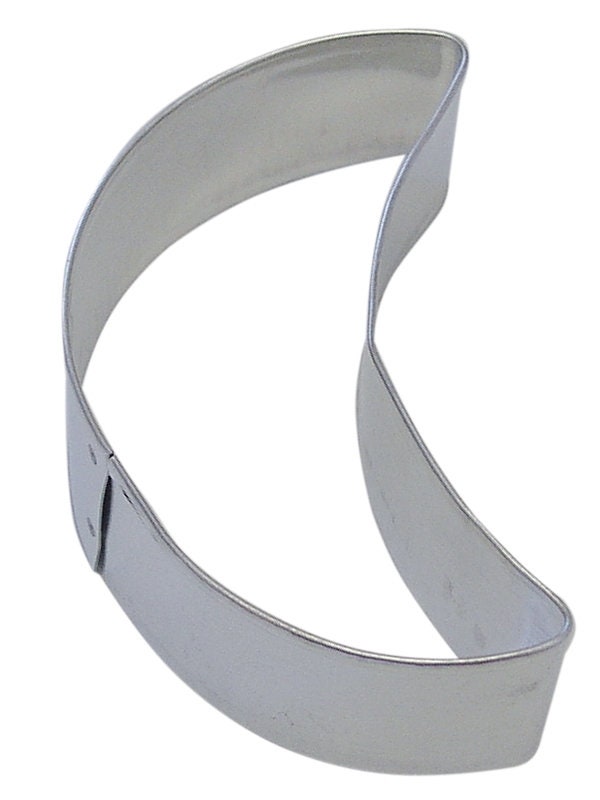 CRESCENT MOON Cookie Cutter Metal 3 Inches - Stencil Fondant Man Universe Planet