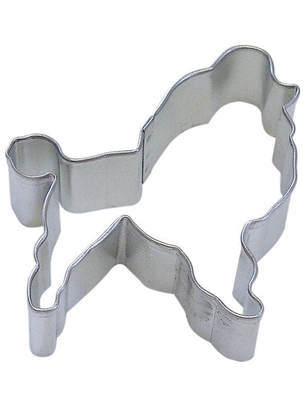 POODLE Cookie Cutter Metal 3 Inches - Stencil Fondant Breed Dogs Bichon Frise Craft Supply