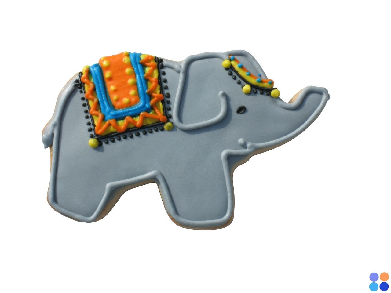 ELEPHANT Cookie Cutter Metal 3 Inches - Stencil Fondant Republican Zoo Animal