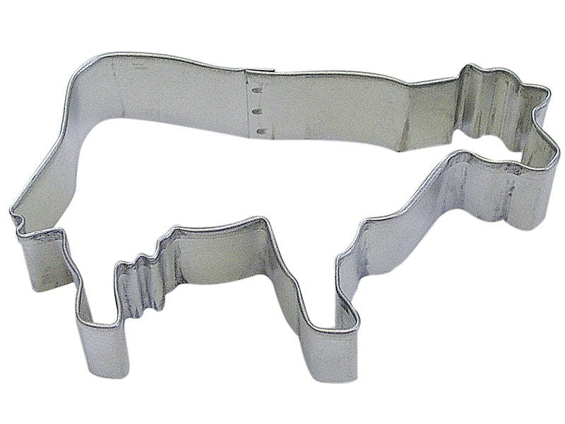 COW Cookie Cutter Metal 3.75 Inches - Stencil Fondant Farm Animal Milk Dairy