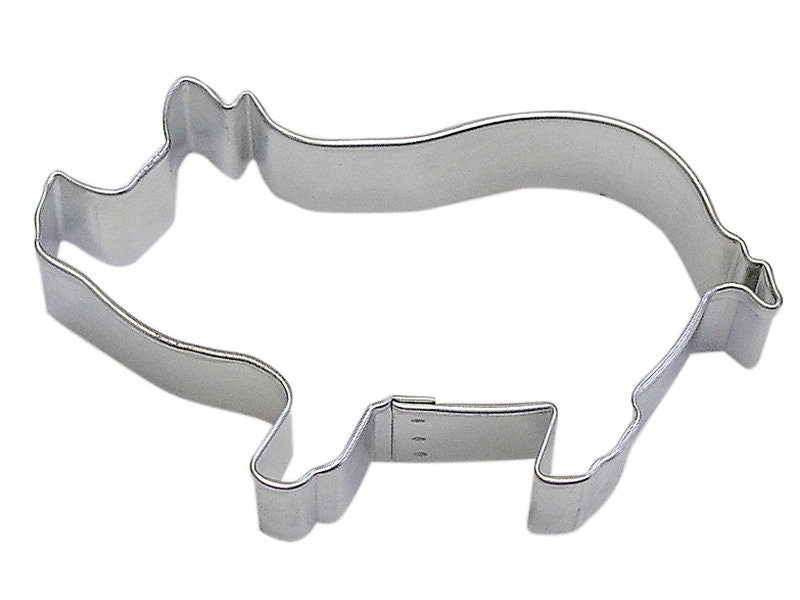 PIG Cookie Cutter Metal 3.75 Inches - Stencil Fondant Farm Animal Piglet Craft Supply