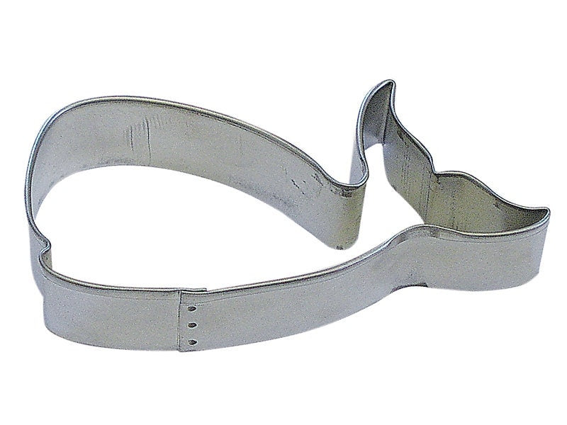 WHALE Cookie Cutter Metal 4 Inches - Stencil Fondant